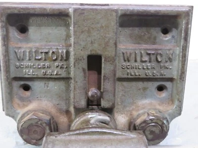 Wilton W-9-63 Wood Working Under Bench Vise 7" Wide EUC - Image 1 of 4