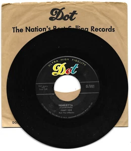 JIMMY DEE-DOT15664 GREAT ROCKABILLY 45 RPM HENRIETTA VG+ PLAYS GREAT CLEANLABELS - Picture 1 of 1