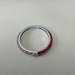 Pandora ME Pavé Dual Ring & Rot - Bild 1 von 4