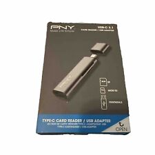 PNY USB-C 3.1 Type-C Card Reader USB Adapter - P-CRMUS3A-BX - 751492617152