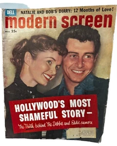 Vintage Modern Screen Magazine March 1958 Debbie Reynolds/Natalie Wood - Picture 1 of 7