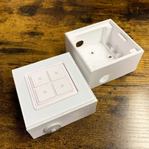 Aufputzgehäuse Single für Shelly Wall Switch - Bild 1 von 5