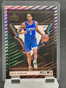 2024 Panini Recon - LA Clippers Bones Hyland #191 Holo Parallel LA Clippers SP - Picture 1 of 2