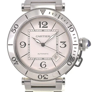 CARTIER Pacha Sea timer W31080M7 Silver Dial Automatic Men's Watch A#138805 - Picture 1 of 10