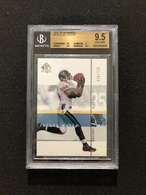 2001 Upper Deck SP Authentic ELVIS JOSEPH #176 BGS 9.5 💎 GEM MINT RC 💎 351/800 - Image 1 of 2