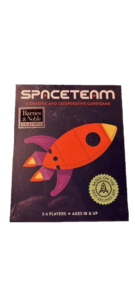 Raro Barnes & Noble Exclusivo SPACETEAM Juego de Cartas NUEVO SELLADO 3-6 Jugadores Foto 1 de 4