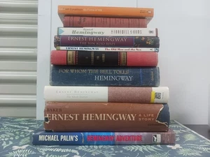 Ernest HEMINGWAY, Novels And Biographies Lot - Picture 1 of 21