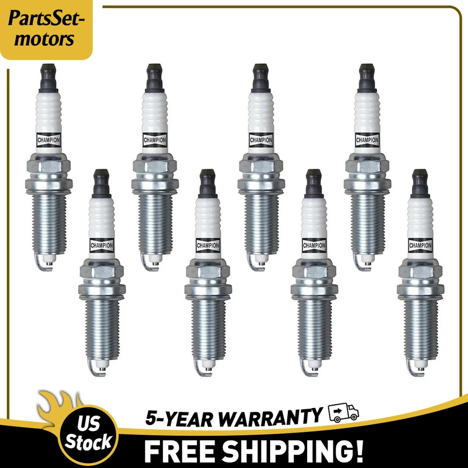 Bujías Champion 8X bujías laterales de admisión para Ram 1500 2011 2012 2013 Foto 1 de 2