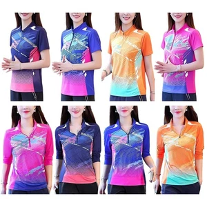 Women's Camouflage T-shirt Performance Quick-Dry Golf Shirt Athletic Fashion - Picture 1 of 25