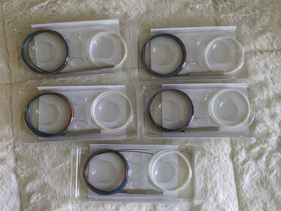 1x4 PLC Fiber Optic Splitter,  1250~1650nm, 1.5m, No Connectors, Lot of 5 pcs - Image 1 of 4