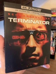 THE TERMINATOR & OOP RARE SLIPCOVER 4K Blu-Ray ships in a box - Picture 1 of 1