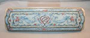 Brighton Collectible Tin Box Pencil Box Jewelry Holder Watch Tin 9.5" *Empty* - Picture 1 of 6