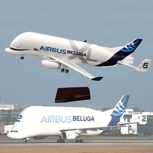 20cm Airbus A330 Beluga Airplane Model Diecast 1:150 Cargo Jet Model Gift NEW - Picture 1 of 5