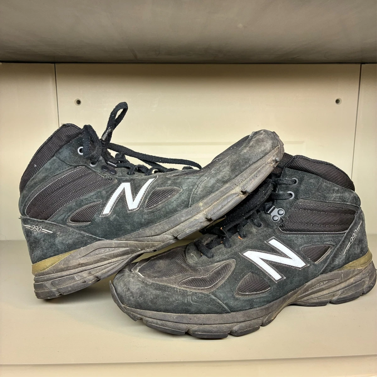 USA製 NEW BALANCE MO990BK4 US8.5 26.5CM New Balance 990v4 Made in USA Mid Black Grey for Sale