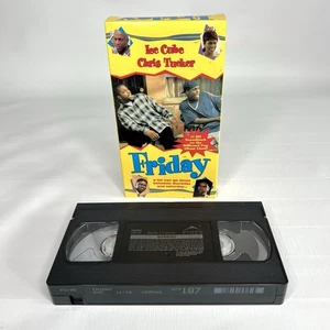 FRIDAY 1995 VHS Tape Ice Cube Chris Tucker Bernie Mac John Witherspoon - Bild 1 von 3