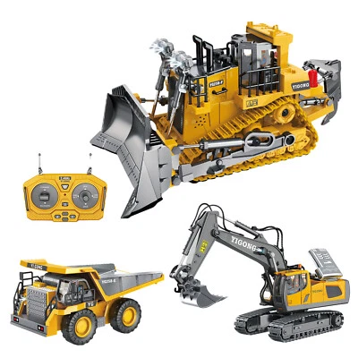 Remote Control Excavator 2.4 GHz, RC Construction Vehicles Truck Metal Shovel - Image 1 of 4