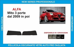 fascia parasole vetri alfa romeo Mito 3 porte dal 2009 in poi - Imagen 1 de 1