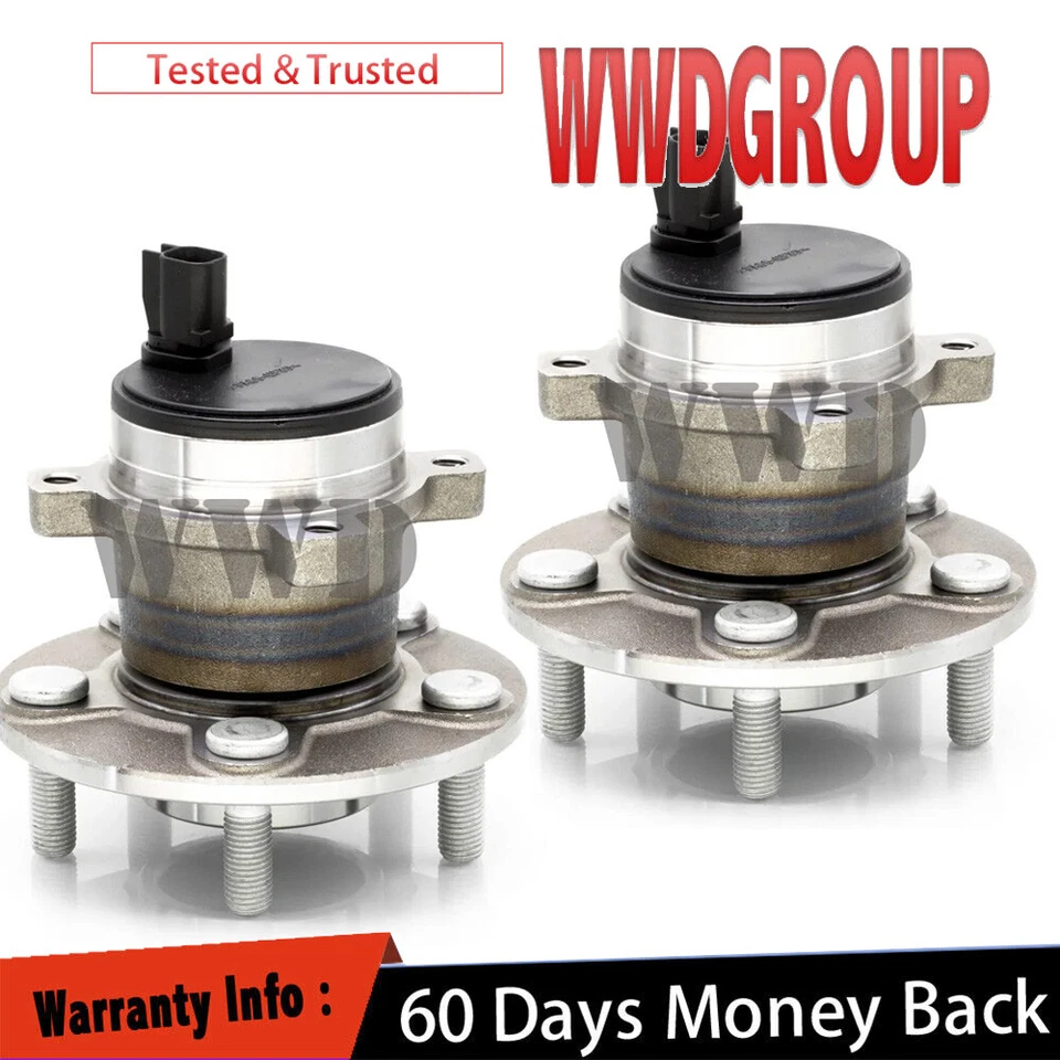2x 512411 Rear Wheel hub Bearing Assembly For Volvo C30 C70 S40 V50 Replacement — 第 1/4 张图片