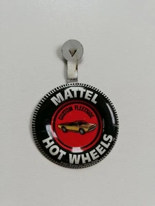 Vintage Hot Wheels Redline Badge 1967 Custom Fleetside Collectors Button - Picture 1 of 3