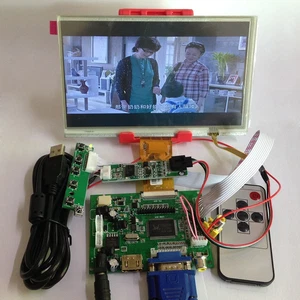 7" 1024*600 HDMI/VGA/2AV Touch LCD Module Display Monitor Panel w/ Controller - Picture 1 of 1