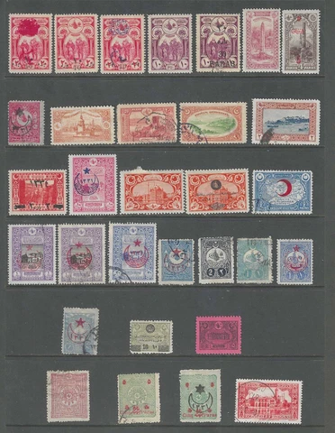 TURKEY (TURKIYE)/OTTOMAN Used Stamps - Nice Lot -Great Value-Take a Look Cover