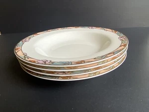 Postcard Kaiser Prestige Tarragona  Soup Plate 9” Set Of 4 - Picture 1 of 4