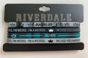 Riverdale Jughead Bracciale in Gomma Set di 4 - Foto 1 di 2