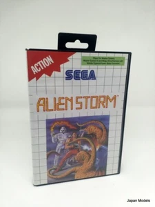 ALIEN STORM Sega Master System 2 II Pal Mint!! Come Nuovo!! Completo di tutto!! - Imagen 1 de 4
