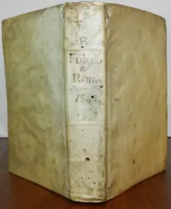 1543 Andrea Fulvio. First Italian Guide to Rome & its Antiquities. 1stEd Vellum - Picture 1 of 11