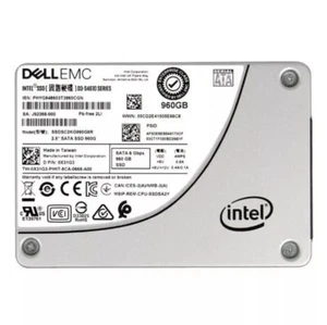 DELL EMC Intel S4610 960GB SSD 2.5" SATA 6Gb/s SSDSC2KG960G8R - Picture 1 of 1
