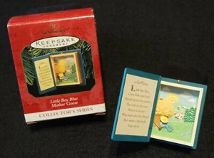 Hallmark Keepsake Little Boy 1997 adorno madre ganso azul ¡en caja original!   - Imagen 1 de 2