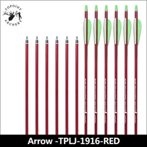 12X 31.5" ALUMINIUM ARROWS FOR COMPOUND OR RECURVE BOW TARGET ARCHERY NEW - Picture 1 of 7