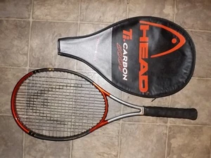 Head Ti. Carbon 5000 Tennisschläger Schläger orange grau braucht Griff 4 1/4 Gr. 2 - Bild 1 von 12