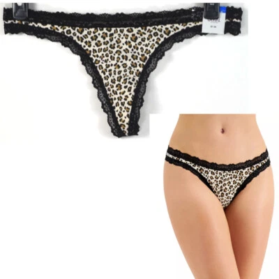 Tanga Jenni mistura de algodão acabamento de renda escolha o tamanho e a cor nova calcinha - Imagem 1 de 4