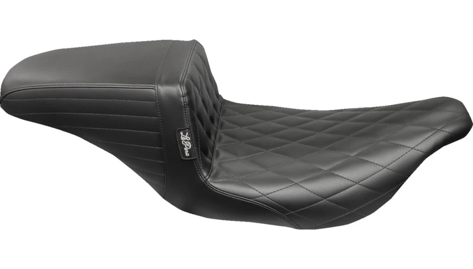 Le Pera LH-597DM Kickflip Seat Diamond Stitch Harley 97-07 Touring FLHT/FLTR Foto 1 de 1