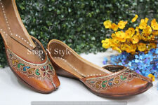 US Punjabi Jutti For Ladies Leather Jutti ethnic Shoes Indian Shoes Jutti HH323