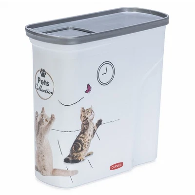 Curver Futterbox - 2 ltr / 1 kg - Snack Behälter Container Dose für Katzen - Bild 1 von 4