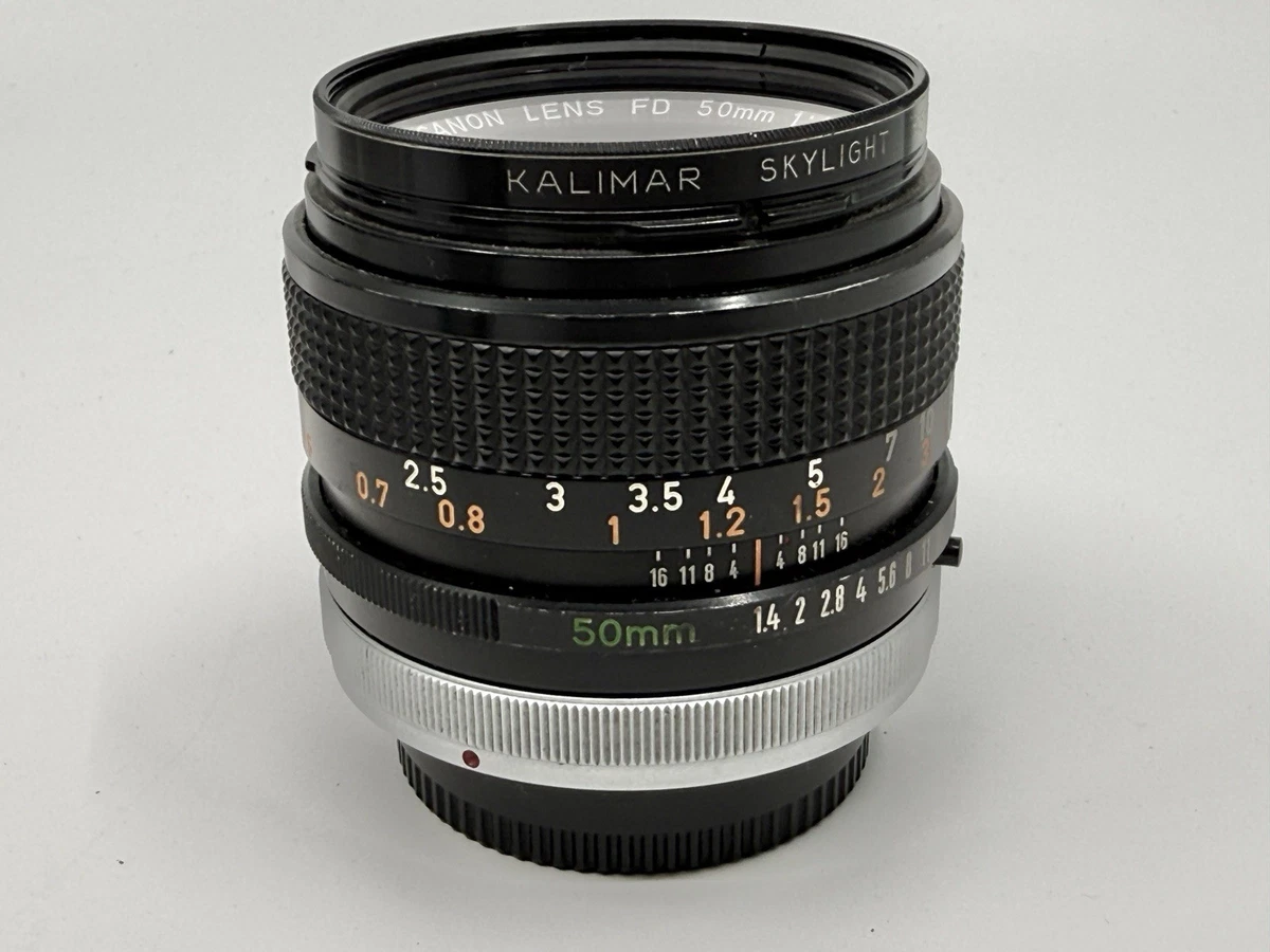 Canon New FD 50ｍｍ F1.4 ＃美品 FD50mm f/1.4 - Canon Camera Museum