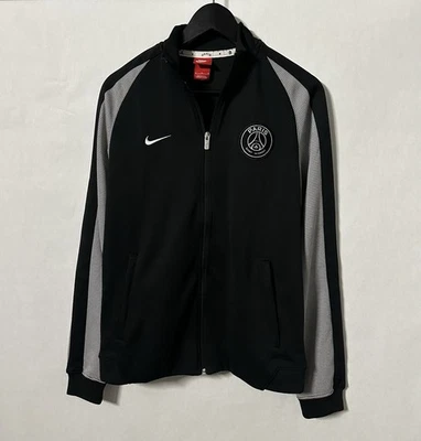 PSG 2016/2017 Training Jacket Football Nike Soccer Track Top Black Mens sz M - Image 1 of 4