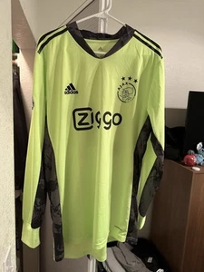 Andre Onana Adidas Ajax Amsterdam 20/21 Goalkeeper Soccer Jersey Large - Picture 1 of 7