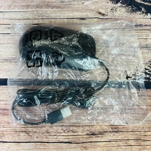 Dell 065K5F Black Mouse Standard Wired USB Scroll Wheel NEW Sealed in Bag - Picture 1 of 2