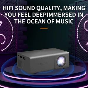 Mini Projector Portable Projector LED Video Projector for Home NEW - Picture 1 of 8