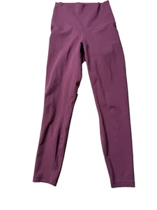 Yogalicious Womens Small Purple High Rise Yoga Full Length Leggings Athletic - Picture 1 of 5