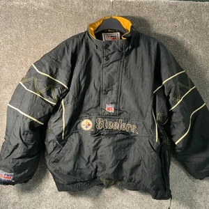 Giacca Pullover Vintage 1996 Starter NFL Pro Line Pittsburgh Steelers Taglia Large - Foto 1 di 15