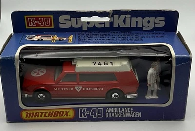 Ambulancia Matchbox Super Kings K-49 Foto 1 de 4