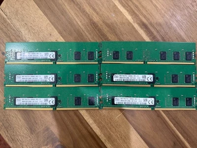 SK Hynix 48GB (6x8GB) 3200MHz DDR4 ECC Registered Memory - Image 1 of 2