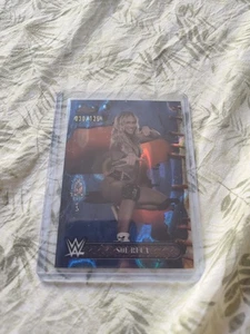 2025 Topps Chrome Cactus Jack Sol Ruca Blue Refractor /125 WWE NXT - Picture 1 of 3