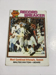 1979 Topps - Walter Payton #335 Record Breaker Bears - Picture 1 of 2