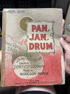 Ende des 19. Jahrhunderts Opern Folio PAN JAN DRUM von WOOLSON MORSE - Bild 1 von 3