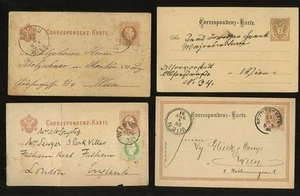 AUSTRIA 1876-1919 STATIONERY COLLECTION...USED...11 CARDS - Picture 1 of 1